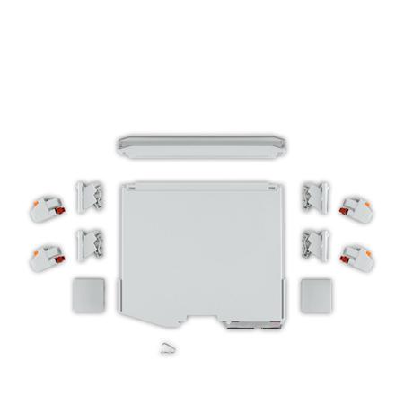 1342873 Phoenix Contact ICS25 Series DIN Rail Housing Set for Use with For Mounting On A DIN Rail