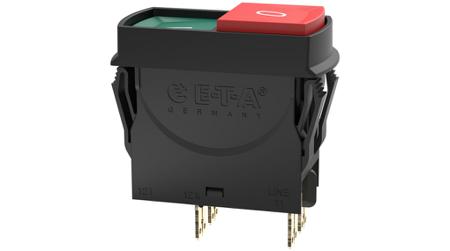 3120-N55F-P7T1-SGRD-16A ETA Circuit Breaker - 2 Pole, 16A Current Rating