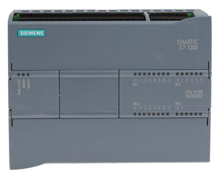 6ES7215-1HG40-0XB0 Siemens SIMATIC S7-1200 Series PLC CPU for Use with SIMATIC S7-1200 Series, 20.4 → 28.8 V dc Supply, Digital,