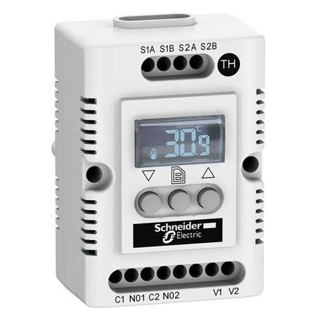 NSYCCOTH30VID Schneider Electric ClimaSys Thermostats, 4A, 230 V, -40 → 80 °C