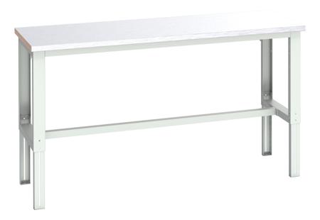 41003647-16V Bott 41003647.16V Sheet Steel Workbench, 350kg Max Load, Adjustable Height, 740 → 1140mm x 750mm x 2000mm