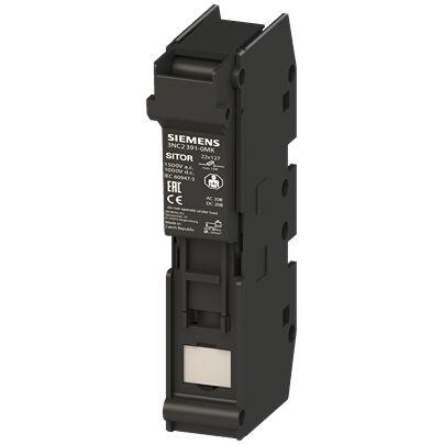 3NC2391-0MK Siemens 63A Fuse Holder for 22 x 127mm Fuse, 1P, 1.5kV