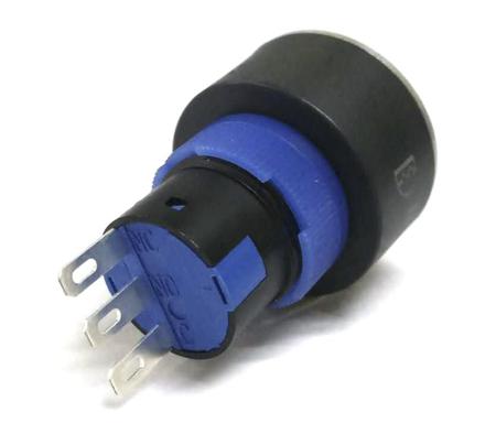 175-8268 Single Pole Double Throw (SPDT) Lock Push Button Switch, IP65, 22.2 Dia.mm, Panel Mount, 250V ac