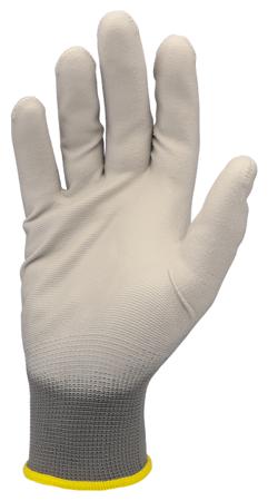 LN612-09 RS PRO Grey Polyamide Good Dexterity Work Gloves, Size 9, Large, Polyurethane Coating