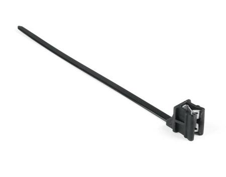 148-00200 T50SOSEC12E-PA66HS-BK HellermannTyton Cable Tie, Releasable, 160mm x 4.6 mm, Black PA 6.6 Heatstabilised, Pk-500