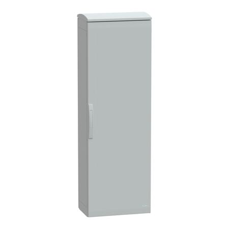 NSYPLAT1553G PanelSeT PLA Series Fibreglass Reinforced Polyester Single-Door-Door Floor Standing Enclosure, Plain Door Door, IP44,