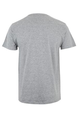 MK022CV_202_M Mukua Heather Grey 85% Cotton, 15% Viscose Short Sleeve T-Shirt, UK- M