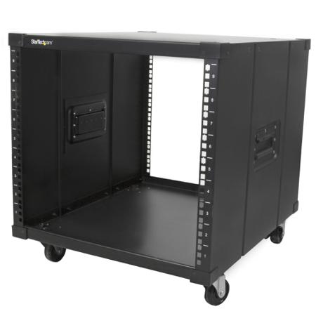 RK960CP 9U Server Rack With Steel 4-Post Frame in Black