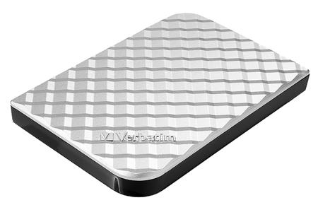 RS_136-7749 Verbatim Store 'n' Go Silver 2 TB Portable Hard Drive