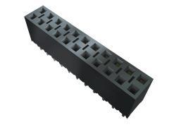 BCS-110-L-D-PE-BE Samtec BCS Series Straight Through Hole Mount PCB Socket, 20-Contact, 2-Row, 2.54mm Pitch, Solder Termination