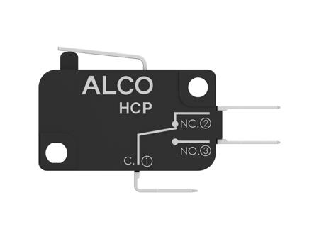 HCP16DTD1S04 TE Connectivity Short Lever Snap Action Micro Switch, Quick Connect Terminal, 16A, SPDT