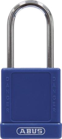 77571 ABUS Key Aluminium Padlock, 6.35mm Shackle, 40.08mm Body