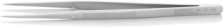 92 22 35 Knipex 155 mm, Stainless Steel, Serrated, Tweezer