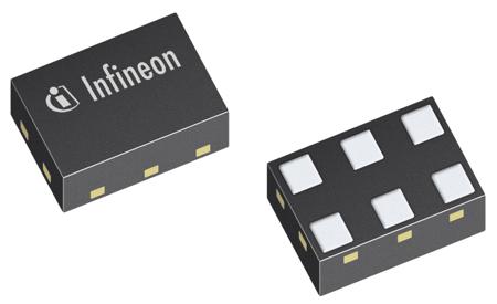 BGA7H1N6E6327XTSA1  Infineon, RF Amplifier Low Noise Amplifier, 12.5 dB 2690 MHz, 6-Pin TSNP-6-2