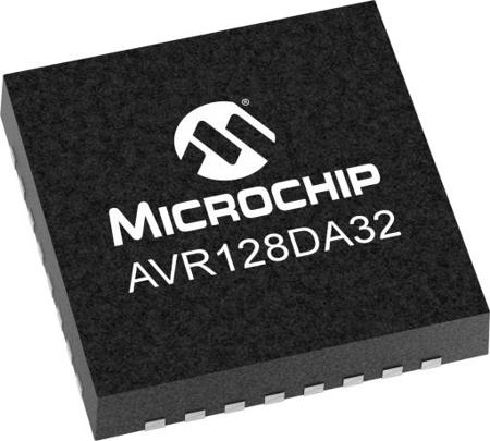 AVR128DA32-I-RXB Microchip AVR, AVR12 Microcontroller, 128 KB RAM, 32-Pin VQFN