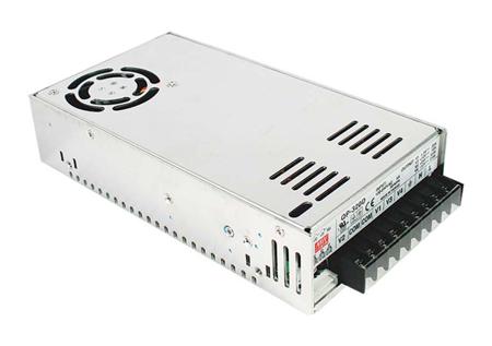 QP-320F MEAN WELL Switching Power Supply, , 5 V dc, ±15 V dc, ±24 V dc, 1.6A, 316W, Quad Output, 127 → 370 V dc,