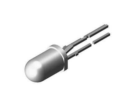BPV11 Vishay  30 ° IR + Visible Light Phototransistor, Through Hole 2-Pin 5mm (T-1 3/4) package