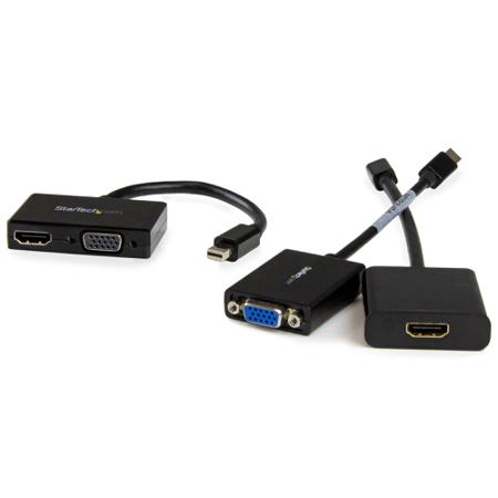MDP2HDVGA StarTech.com 2 port Mini DisplayPort to HDMI, VGA Adapter, 150mm - 1920 x 1200