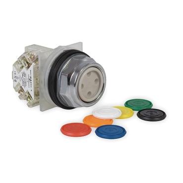 9001KR1UH5 Schneider Electric Harmony 9001K Series Push Button, Panel Mount, 30mm Cutout, SPST, IP66