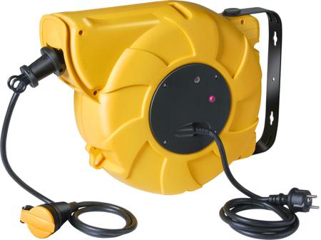 1241221 brennenstuhl 12m 1 Socket Type E - French Cable Reel Cassette Reel, 230 V, IP44