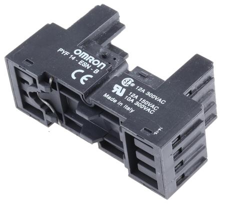 PYF14ESNB Omron Relay Socket for use with MY2, MY4