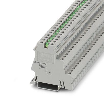 2715762 Phoenix Contact  Grey, 4mm², 2-Level, Screw Termination