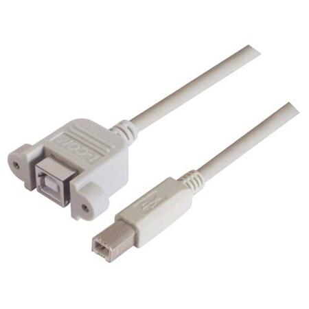 UPMBB-1M L-Com USB 2.0, Male USB to Male USB B, 1m