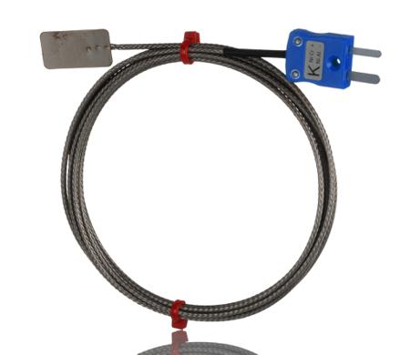 268-4496 RS PRO Type K Leaf Thermocouple 1m Length, 13mm Diameter, -50°C → +350°C