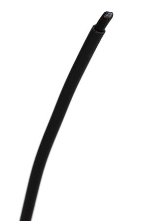 207-5320 RS PRO 100m 3 Core Screened Black Microphone Cable, 60 V, 4mm od Self-extinguishing, 0.22 mm² CSA