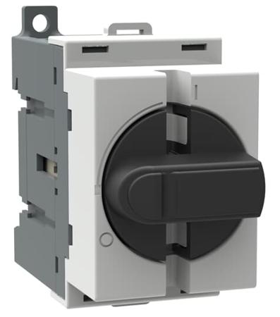 1SCA022497R0490 ABB 3P Pole Screw Mount Switch Disconnector - 40A Maximum Current, 11kW Power Rating, IP20