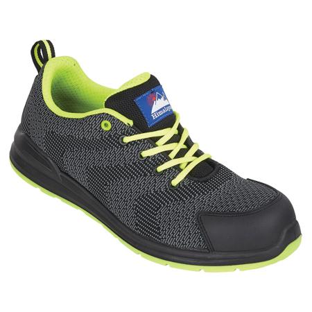 4341BK060 Himalayan 4341 Unisex Black Non Metallic Toe Capped Safety Trainers, UK 6, EU 39