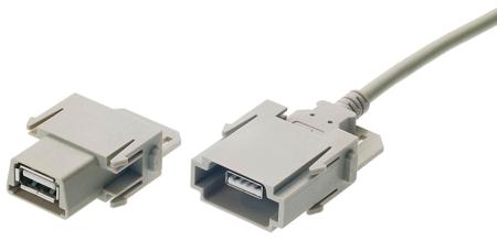 09140014703 HARTING Heavy Duty Power Connector Module, 1A, Female, Han-Modular Series, 8 Contacts