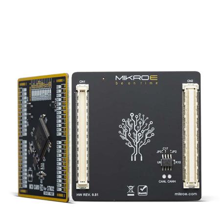MIKROE-3734 MikroElektronika MCU CARD 24 FOR STM32 32 Bit MCU Add On Board