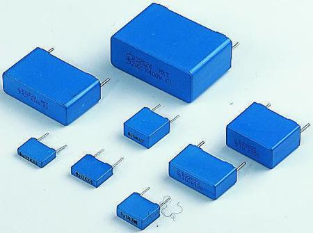 B32522C3474K000 EPCOS 470nF Polyester Capacitor PET 160 V ac, 250 V dc ±10% B32522 Series Through Hole