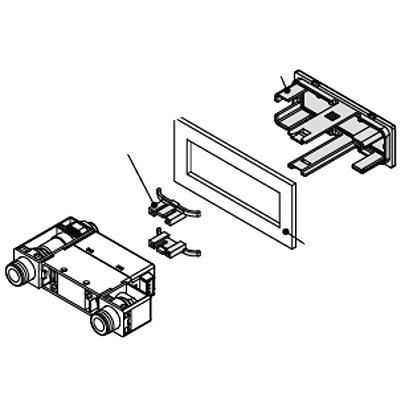 ZS-33-JS SMC Adapter, ZS Series, For Use With Flow Switch