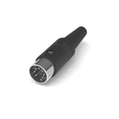 360-111 RS PRO 7 Pole 13.5 mm Din, DIN 45326, 1A, 100V ac IP40, Bayonet, Male, Cable Mount