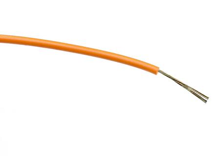 267-5863 Orange 0.22 mm² Hook Up Wire, 7/0.2 mm, 100m, PVC Insulation