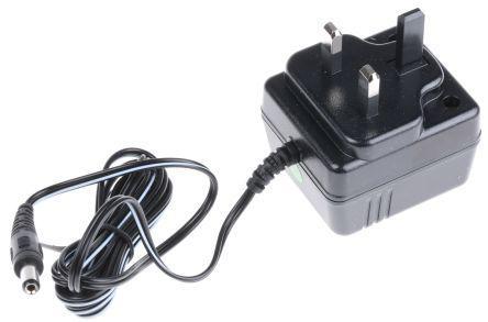 458-973 RS Pro, 5W Plug In Power Supply 12V ac, 400mA 1 Output, 2.1 x 5.5 x 9.5 mm Linear Power Supply