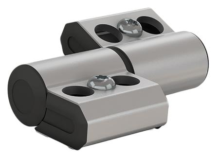 72-7-4251 Pinet Aluminium Friction Hinge, Screw Fixing, 77.5mm x 60mm x 16mm