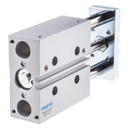 DFM-20-50-P-A-GF Festo Pneumatic Guided Cylinder - 170844, 20mm Bore, 50mm Stroke, DFM Series, Double Acting
