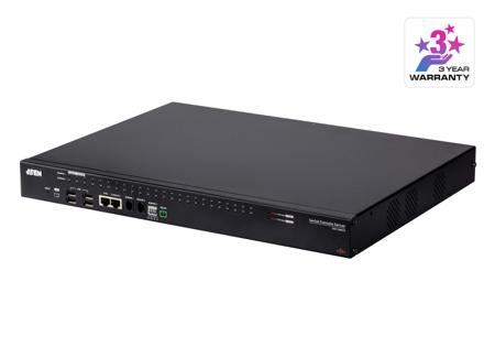 SN1148CO Aten Serial Device Server, 2 Ethernet Port, 38 Serial Port, Ethernet Interface, 0.3 → 230.4kbps Baud Rate