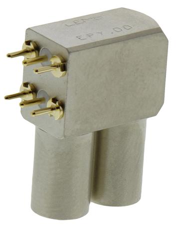 EPY.00.250.NTN LEMO 00 S Series Right Angle Through Hole Mount PCB Socket, Solder Termination