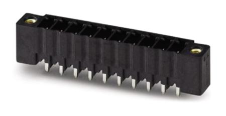 1707670 Phoenix Contact, 3.81mm Pitch, MCV 1.5/ 6-GF-3.81 P26 THR, 6 Way, Pluggable Terminal Block, Header, Solder Termination,