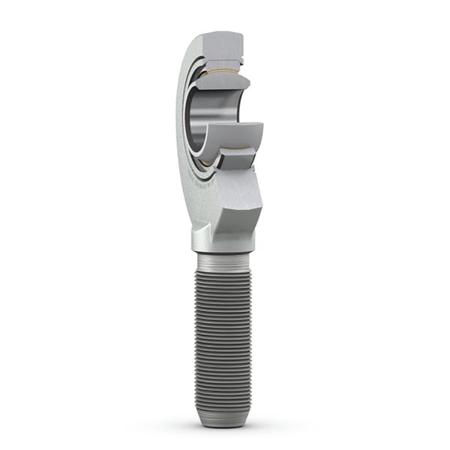 SA-17-C SKF SA M16 Male Steel Rod End, 17mm Bore, 94mm Long, Metric Thread Standard, Male Connection Gender