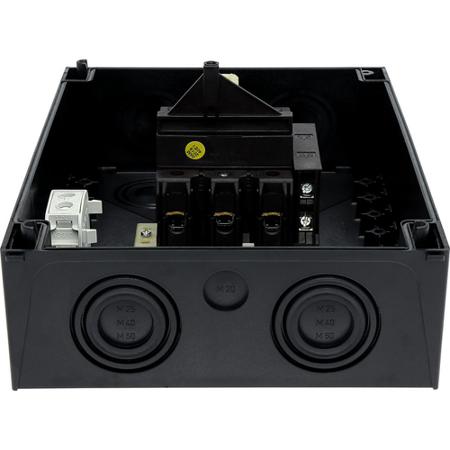 207378-P3-100-I5-SVB-HI11 Eaton 3 Pole Non-Fused Switch Disconnector - 100A Maximum Current, 50kW Power Rating, IP65