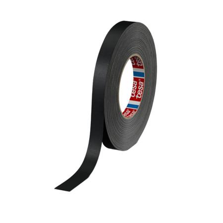 04651-00545-00 Tesa Tesa 4651  Cloth Tape, 50m x 12mm, Black, Acrylic Coated Finish