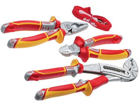 N774 NWS 3-Piece Plier Set, VDE/1000V, 240 mm Overall