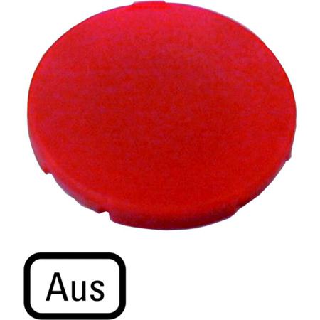 218187 M22-XD-R-D5 Plate for Use with Push Button