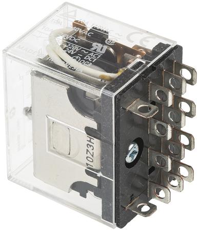 LY4-12VDC Omron Plug In Power Relay, 12V dc Coil, 10A Switching Current, 4PDT