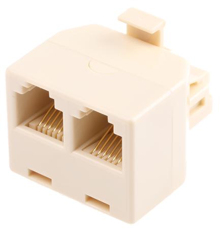 186-3082 RS PRO 2-Port RJ11 Adapter